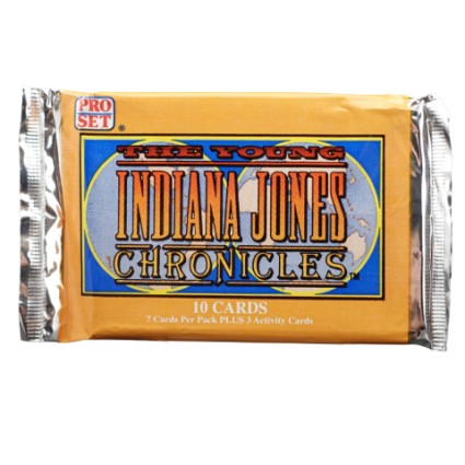Pro Set 1992 Pro Set The Young Indiana Jones Chronicles Trading Cards Sealed Pack.