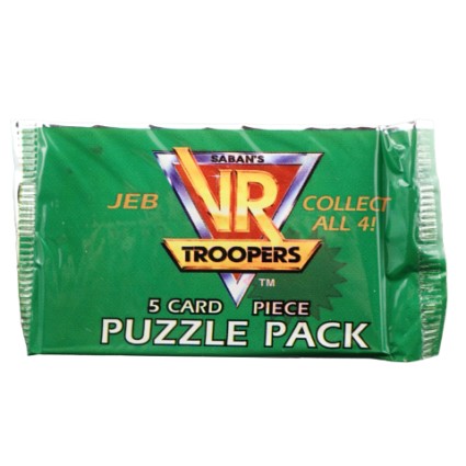 1995 Saban's VR Trooper Trading Cards Sealed Pack