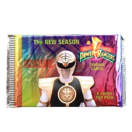 1995 Mighty Power Rangers The New Season Sammelkarten versiegeltes Paket