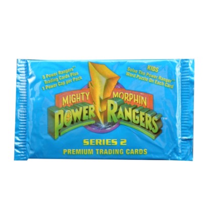 1994 Mighty Power Rangers Series 2 Trading Cards Sealed Pack