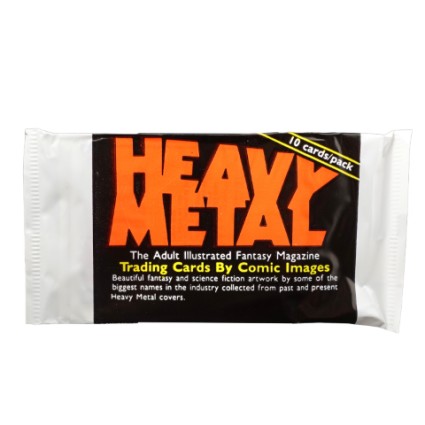 1991 Heavy Metal Trading Cards Sealed Pack