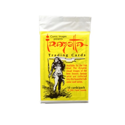 1991 Comics Images Presents Frazetta Trading Cards Sealed Pack