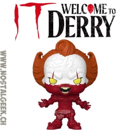 Funko Pop N°1856 It Welcome to Derry Bloody Pennywise Vinyl Figur