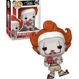 Funko Pop N°1856 It Welcome to Derry Bob Gray as Pennywise Vinyl Figur
