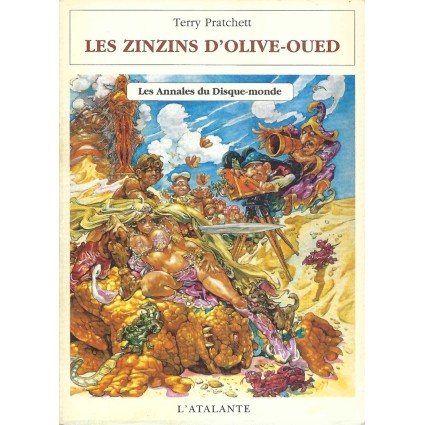 Les Annales du Disque-Monde Les Zinzins d'Olive-Oued Gebrauchtbuch