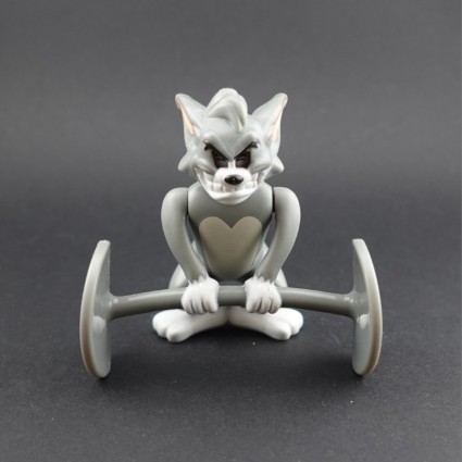 Tom & Jerry - Tom Haltérophile Figurine d'occasion (Loose)
