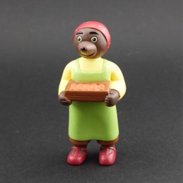 Kleiner brauner Die Bäuerin Gebrauchte Figur (Loose)