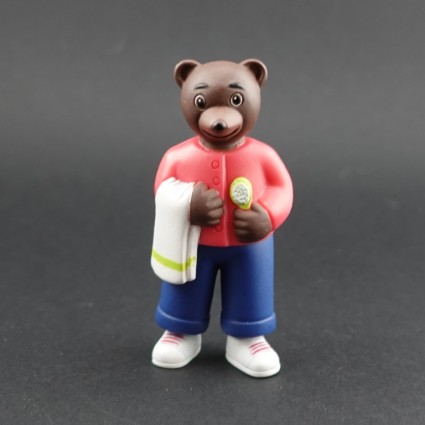 Kleiner brauner Papa Braunbär Gebrauchte Figur (Loose)