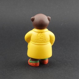 Little Brown Bear in a yellow bathrobe Used figurine (Loose)