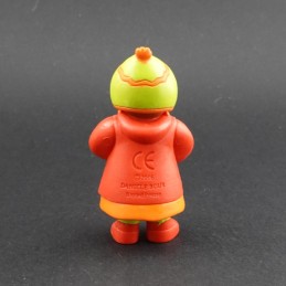 Little Brown Bear with candy cane Used figurine (Loose)