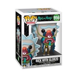 Funko Pop N°956 Rick And Morty Rick With Glorzo