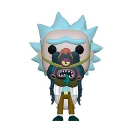 Funko Pop N°956 Rick And Morty Rick With Glorzo Vinyl Figur