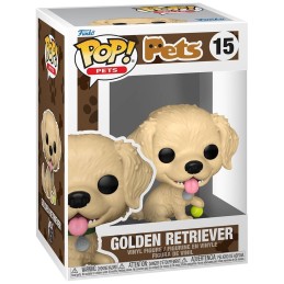 Funko Pop N°15 Pets Golden Retriever