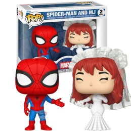 Funko Pop Mariage Spider-Man et MJ 2-Pack