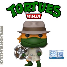 Funko Pop N°1395 TMNT Michelangelo Limited Edition of 9,500 pieces Vinyl Figure