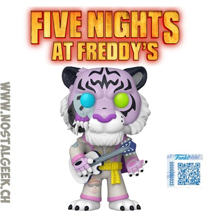 Funko Pop N°1153 Five Nights at Freddy's Tiger Rock Edition Limitée
