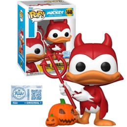 Funko Pop N°1446 Mickey and Friends Devil Donald with Pumpkin Edition Limitée