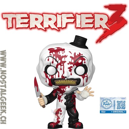 Funko Pop N°1948 Terrifier 3 Art The Clown Vinyl Figur