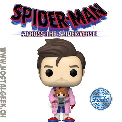 Funko Pop N°1239 Spider-Man: Across the Spider-Verse Peter B. Parker & Mayday Parker Exclusive Vinyl Figur