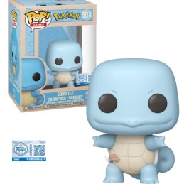 Funko N°504 Pop Pokemon Squirtle - Carapuce - Schiggy Edition Limitée