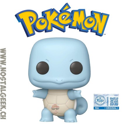 Funko N°504 Pop Pokemon Squirtle - Carapuce - Schiggy Exclusive Vinyl Figur