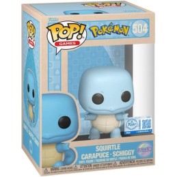 Funko N°504 Pop Pokemon Squirtle - Carapuce - Schiggy Exclusive Vinyl Figur