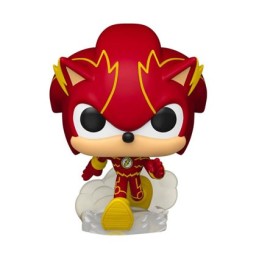 Funko Pop N°593 DC X Sonic The Hedgehog Sonic As Flash Edition Limitée