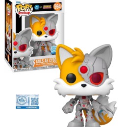 Funko Pop N°594 DC X Sonic The Hedgehog Tails As Cyborg Exclusive Vinyl Figur
