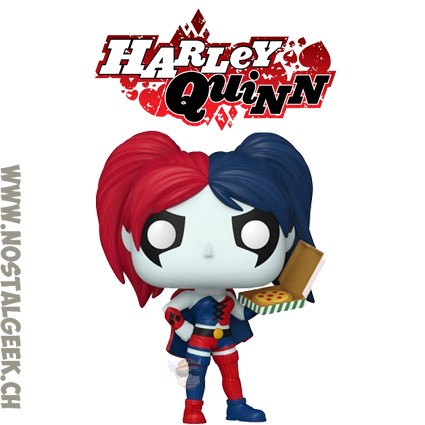 Funko Pop N°452 Harley Quinn with Pizza Vinyl Figur