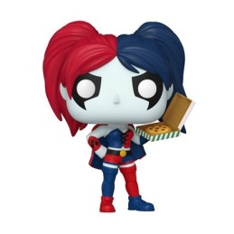 Funko Pop N°452 Harley Quinn with Pizza Vinyl Figur