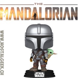 Funko Pop N°818 The Mandalorian with Grogu Vinyl Figure