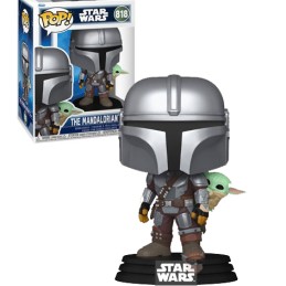 Funko Pop N°818 The Mandalorian with Grogu