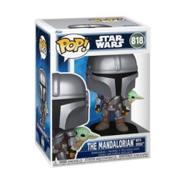 Funko Pop N°818 The Mandalorian with Grogu Vinyl Figure