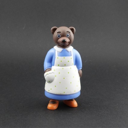 Petit Ours Brun Maman Ours Brun en tablier Figurine d'occasion (Loose)