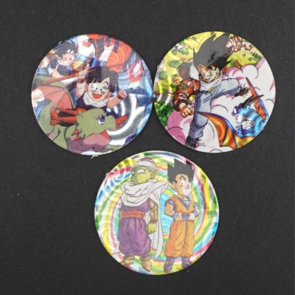 Dragon Ball Z Lot de 3 Pogs d'occasion (Loose)