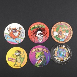 The World Pog Federation Lot de 6 Pogs d'occasion (Loose)