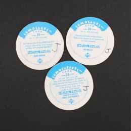 Sumosurfers Set of 3 second hand Pog (Loose)