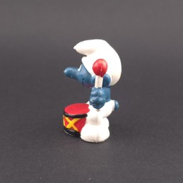 Schleich Die Schlümpfe - Schlumpf mit einer Trommel gebrauchte Figur (Loose)