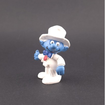 Schleich The Smurfs - Married Smurf second hand Figure (Loose)