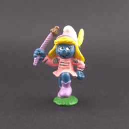Schleich Die Schlümpfe - Majorette Schlumpfine gebrauchte Figur (Loose)