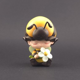 Pop mart Dimoo World X World Forest Night Biene Gebrauchte Figur (Loose)