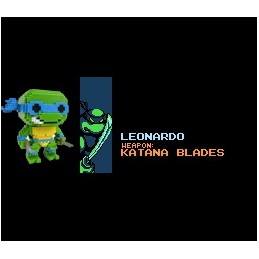 Funko Funko Pop Teenage Mutant Ninja Turtles 8-bit Leonardo