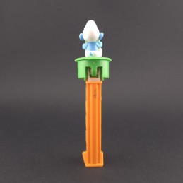 Pez The Smurfs – Brainy Smurf second hand Pez dispenser (Loose)