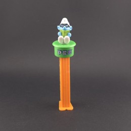 Pez Die Schlümpfe – Schlumpf-Schlaumeier Gebrauchter Pez-Spender (Loose)