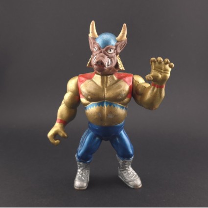 Mannix Bull Buster Dual Face MOTU Bootleg Figurine d'occasion (Loose)