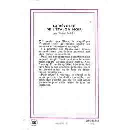 La Révolte de L'Etalon noir Gebrauchtbuch Bibliothèque verte