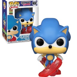 Funko Pop N°632 Sonic The Hedgehog Classic Sonic Vinyl Figure