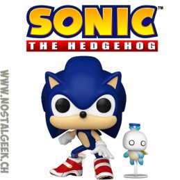 Funko Pop N°1036 Sonic The Hedgehog Sonic With Chao Vinyl Figure