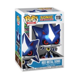 Funko Pop N°1118 Sonic The Hedgehog Neo Metal Sonic Vinyl Figur