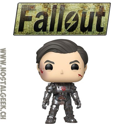Funko Pop N°1914 Fallout Hank McLean in Power Armor Vinyl Figure